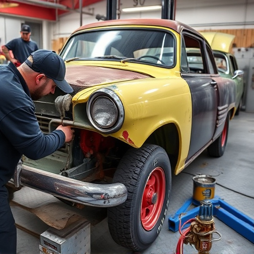 vehicle restoration process