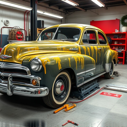 vehicle restoration process