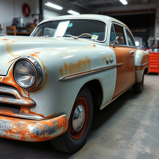 vehicle restoration process