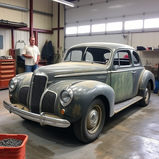 vehicle restoration process