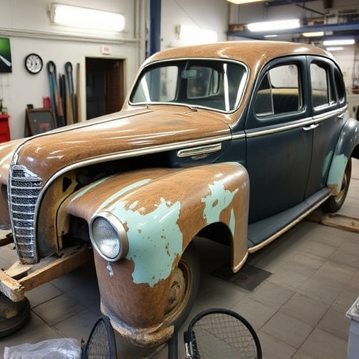 vehicle restoration process
