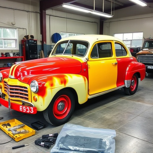 vehicle restoration process