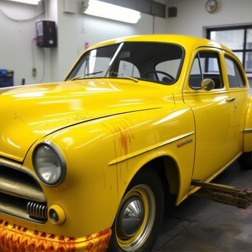 vehicle restoration process