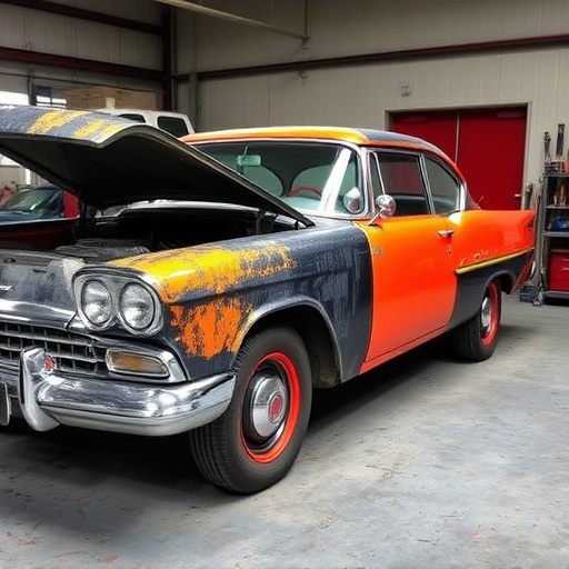 vehicle restoration process