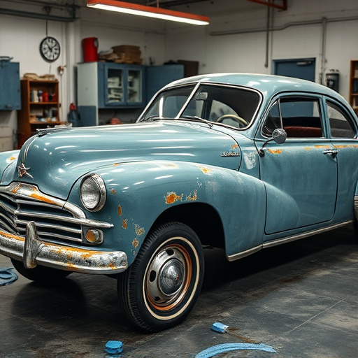 vehicle restoration process