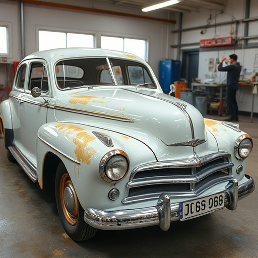 vehicle restoration process