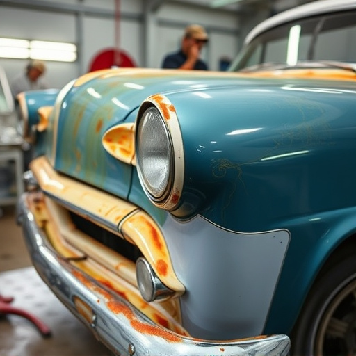 vehicle restoration process
