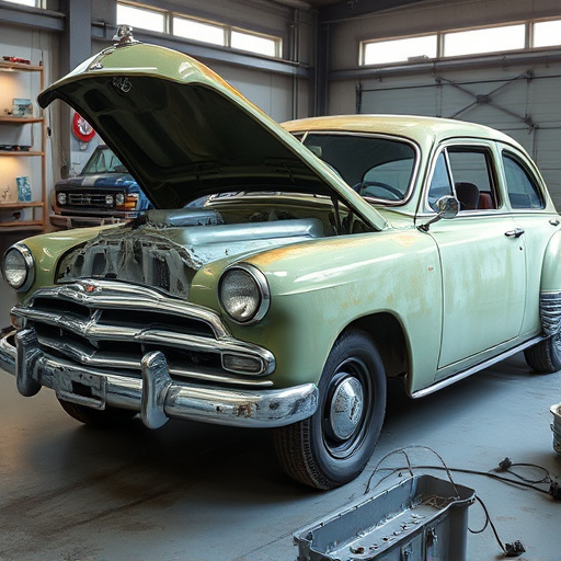 vehicle restoration process