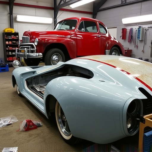 vehicle restoration process