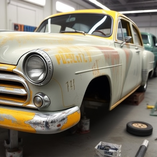 vehicle restoration process