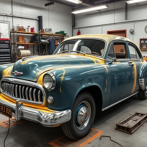 vehicle restoration process