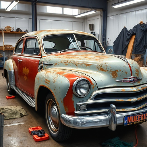 vehicle restoration process