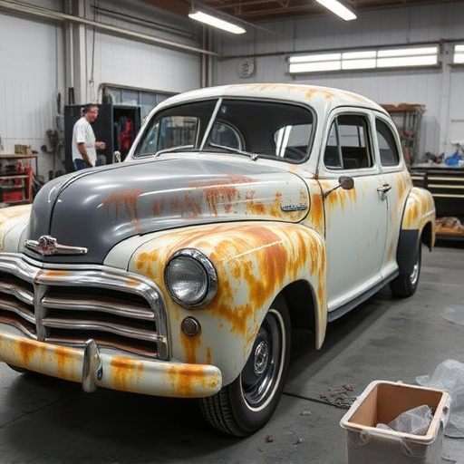 vehicle restoration process