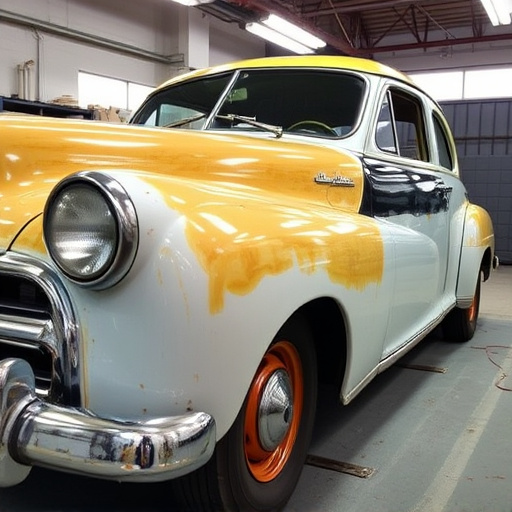 vehicle restoration process