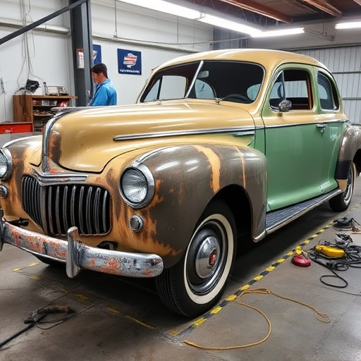 vehicle restoration process
