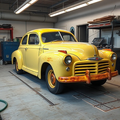 vehicle restoration process