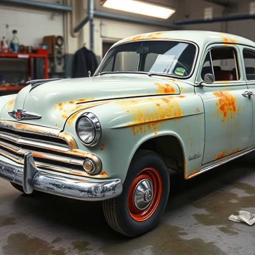 vehicle restoration process