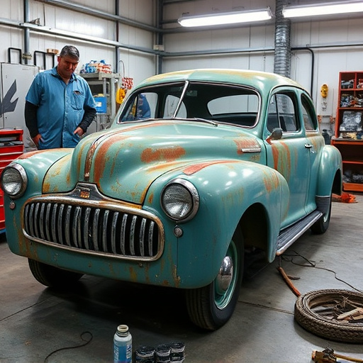 vehicle restoration process
