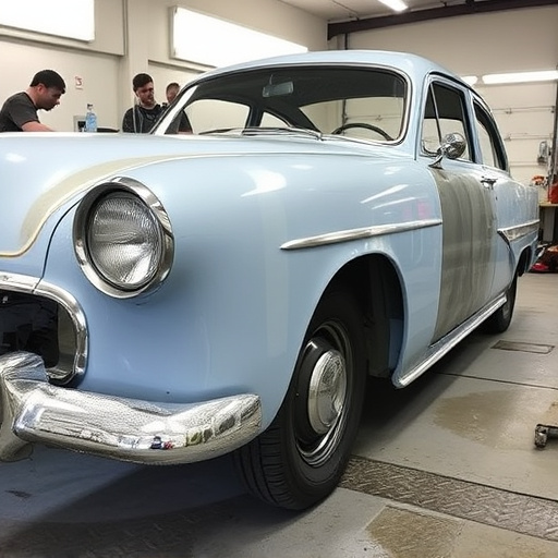 vehicle restoration process