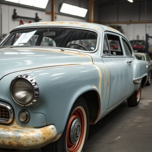 vehicle restoration process