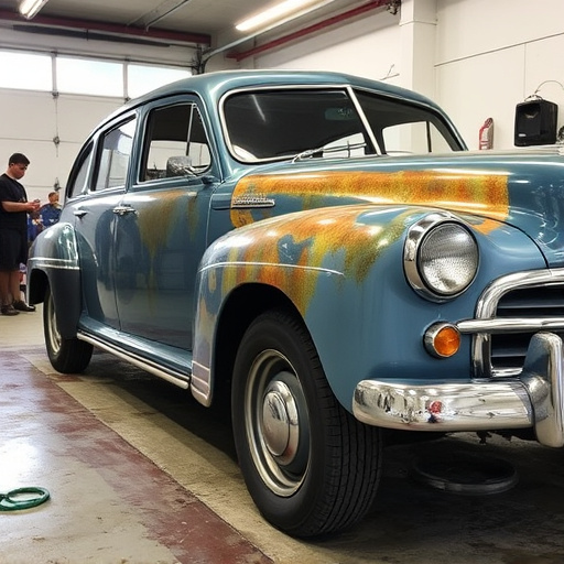 vehicle restoration process