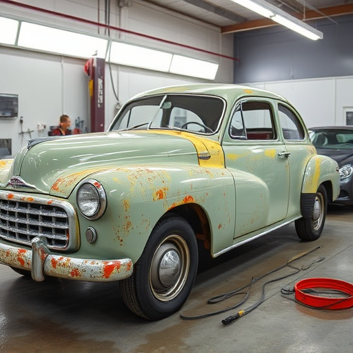 vehicle restoration process