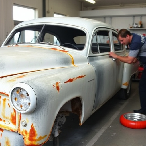 vehicle restoration process