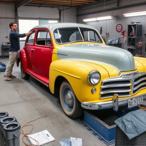 vehicle restoration process