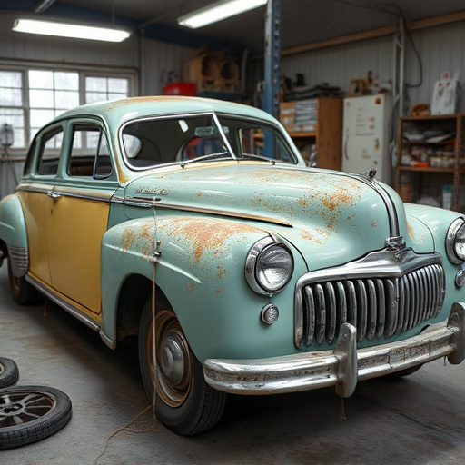 vehicle restoration process