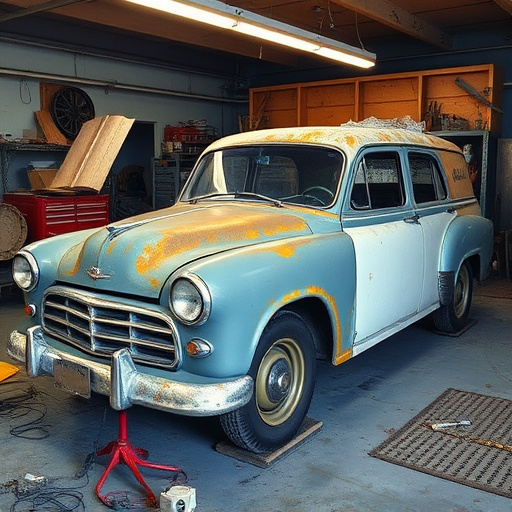vehicle restoration process