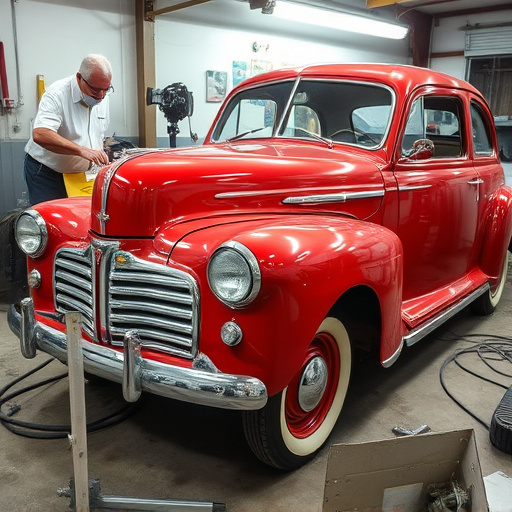 vehicle restoration process