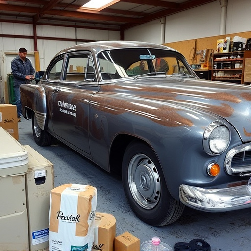 vehicle restoration process