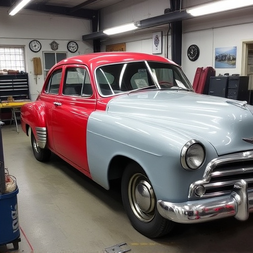 vehicle restoration process