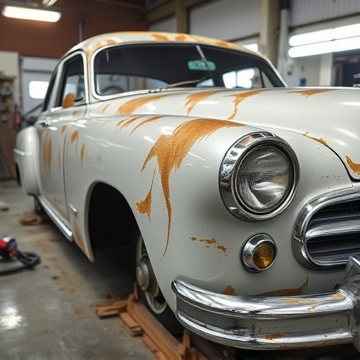 vehicle restoration process