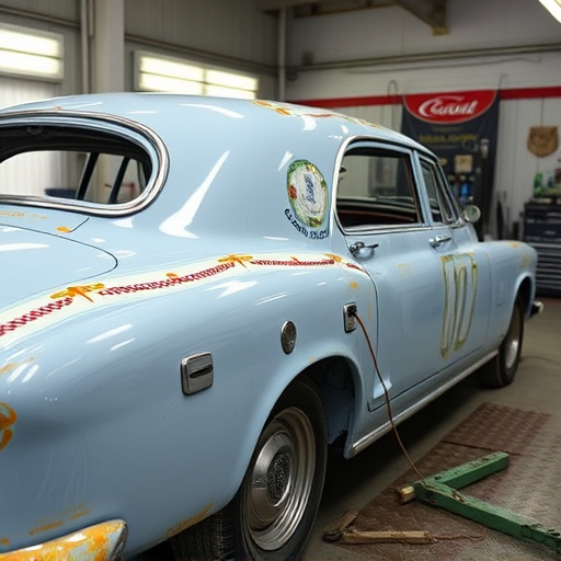 vehicle restoration process