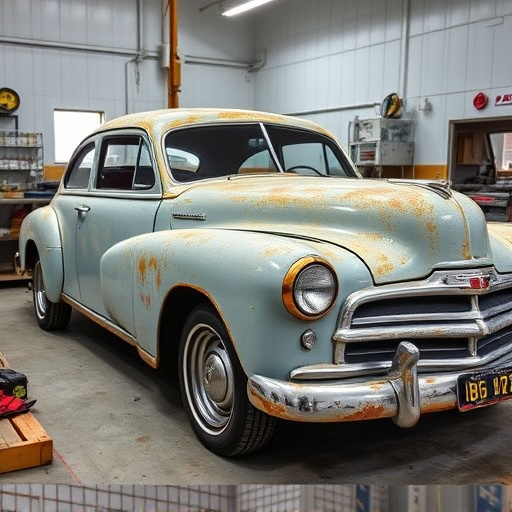 vehicle restoration process