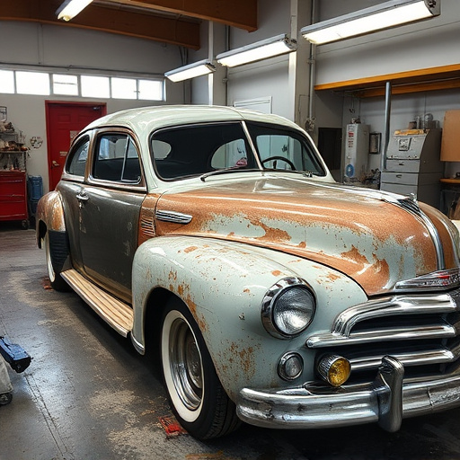 vehicle restoration process