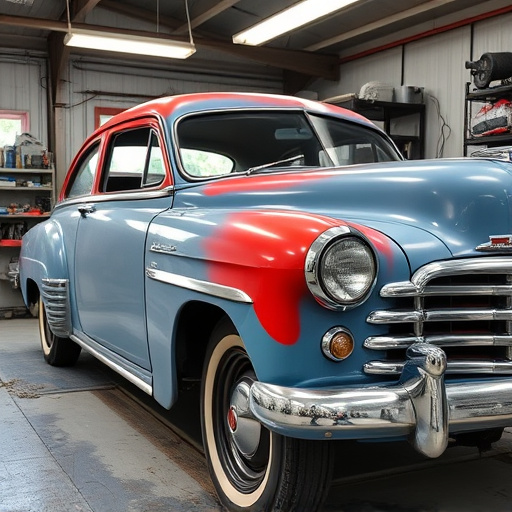 vehicle restoration process