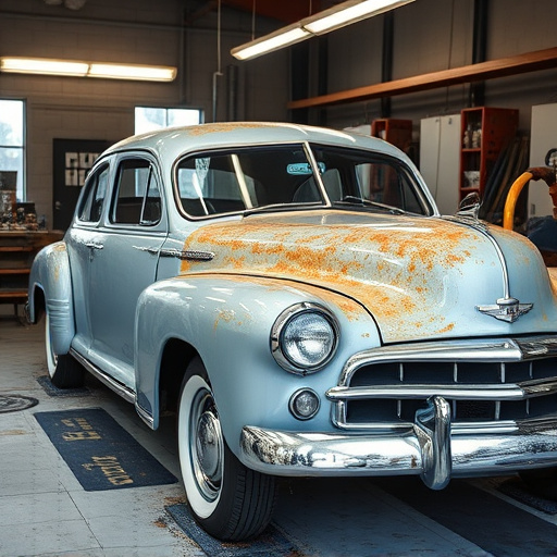 vehicle restoration process