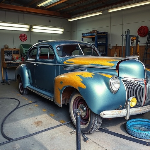 vehicle restoration process