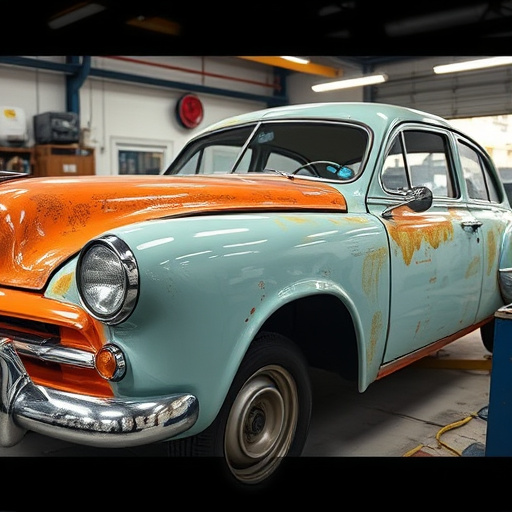 vehicle restoration process
