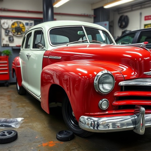 vehicle restoration process