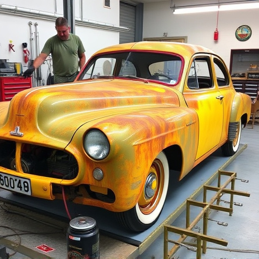 vehicle restoration process