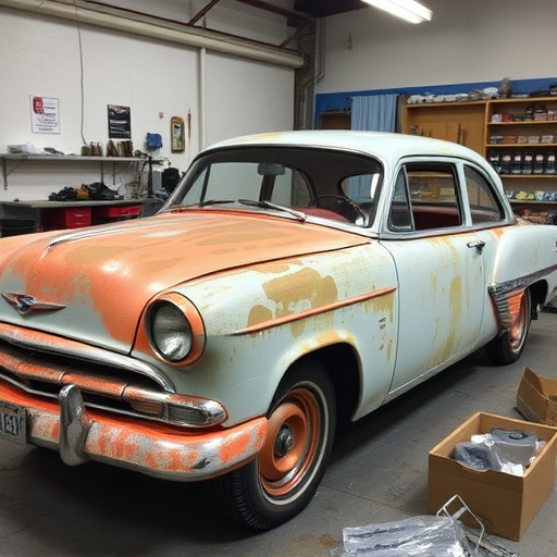 vehicle restoration process