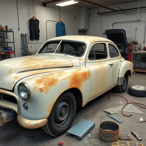 vehicle restoration process