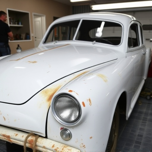 vehicle restoration process