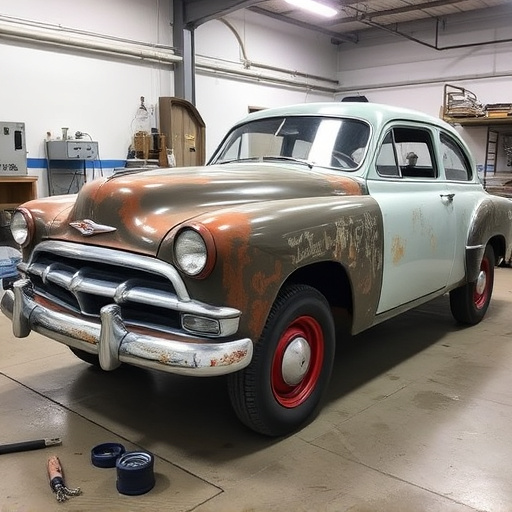 vehicle restoration process