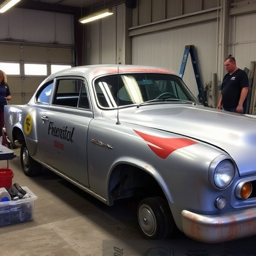 vehicle restoration process