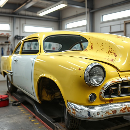 vehicle restoration process