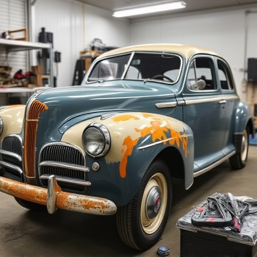 vehicle restoration process